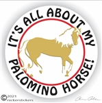 Palomino  Vinyl Decal