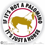 Palomino  Vinyl Decal