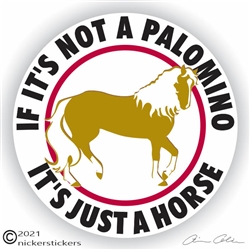 Palomino  Vinyl Decal