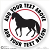 Paso Fino Vinyl Decal