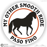 Paso Fino Vinyl Decal