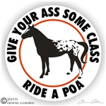 Pony of the Americas Decal