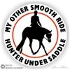 Hunter Under Saddle Horse Trailer Decal