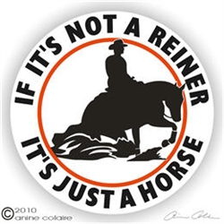 Horse Reiner Horse Trailer Window Decal