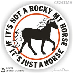 Rocky Mountain Horse Trailer Decal