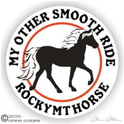 Rocky Mountain Horse Trailer Decal