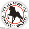 Tennessee Walker Horse Trailer Decal