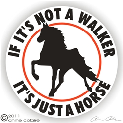 Tennessee Walker Horse Trailer Decal