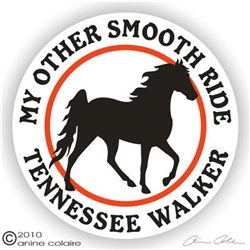 Tennessee Walker Horse Trailer Decal