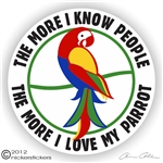 Macaw Decal