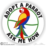 Macaw Decal