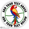 Macaw Decal