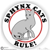 Sphynx Cat Decal