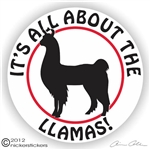 Llama Decal
