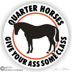 Quarter Horse Vinyl Decal