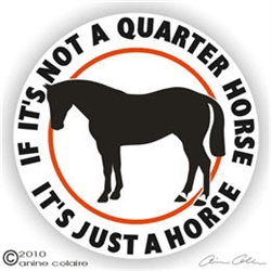 Quarter Horse Vinyl Decal