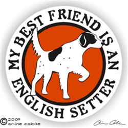 English Setter Decal