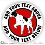 English Setter Decal