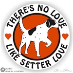 English Setter Decal