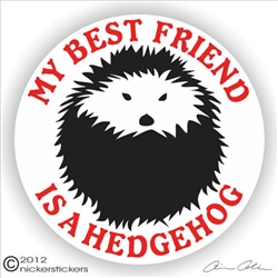 Hedgehog Decal