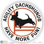 Dachshund Decal