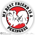 Pekingese Decal