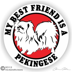 Pekingese Decal