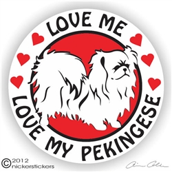 Pekingese Decal