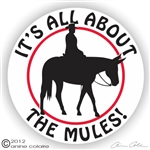 Saddle Mule Decal