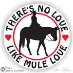 Saddle Mule Decal