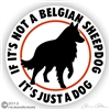 Belgian Sheepdog Window Decal