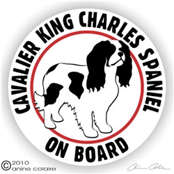 Cavalier King Charles Spaniel Decal