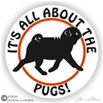 Pug Decal