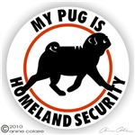 Pug Decal