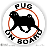 Pug Decal