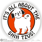 Shih Tzu Decal