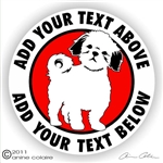 Shih Tzu Decal