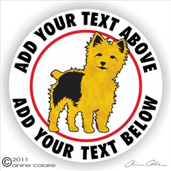 Yorkie Decal