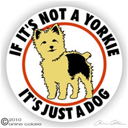 Yorkie Decal