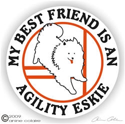 American Eskimo Decal