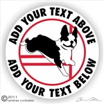 Boston Terrier Decal