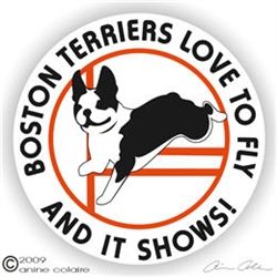 Boston Terrier Decal