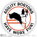 Boston Terrier Decal