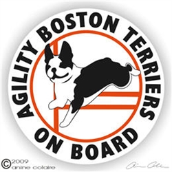 Boston Terrier Decal