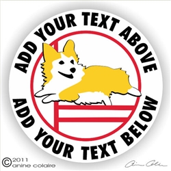 Corgi Decal