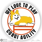 Corgi Decal