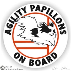 Papillon Decal