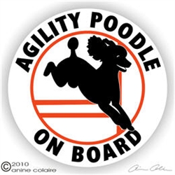 Poodle Decal