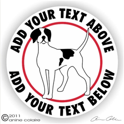 English Pointer Decal