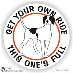 English Pointer Decal